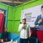 Anggota DPRD Manggarai Barat dari Fraksi NasDem, Martinus Mitar, saat Reses di Kampung Mejer, Desa Golo Damu, Kecamatan Mbeliling, Selasa (31/3/2026) malam. Foto Rino/GBRNews.id