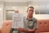 Kuasa hukum pelapor Suhardi, Yance Thobias Messakh, SH, Jumat (3/4/2026) malam. Foto Rino/GBRNews.id