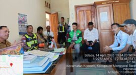 Dinas Perhubungan (Dishub) Kabupaten Manggarai Barat bersama Satuan Lalu Lintas (Satlantas) Polres Manggarai Barat berhasil memfasilitasi mediasi antara pihak operasional GrabBike dan AWSTAR (Asosiasi Angkutan Kendaraan Wisata Darat) pada Selasa (14/4/2026). Foto Ist
