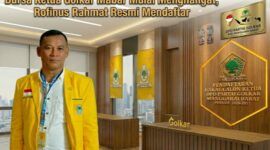 Ketua DPD II Partai Golkar Manggarai Barat, Rofinus Rahmat, menjadi kader pertama yang secara resmi mendaftarkan diri sebagai bakal calon ketua. Rofinus menyerahkan berkas pendaftaran pada Rabu (17/6/2026).