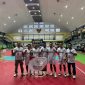 Kontingen Nusa Tenggara Timur (NTT) yang diwakili atlet putra asal Kabupaten Manggarai Barat pada Liga Sepak Takraw Indonesia (LSI) Wilayah II Tahun 2026, Kamis (2/7) pagi. Foto Rino/GBRNews.id