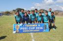 Skuad SMANDU FC pada laga perdana Grup D Open Turnamen PSSI Cup II Manggarai Barat, Senin (10/8/2026) sore. Foto Rino/GBRNews.id