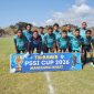 Skuad SMANDU FC pada laga perdana Grup D Open Turnamen PSSI Cup II Manggarai Barat, Senin (10/8/2026) sore. Foto Rino/GBRNews.id