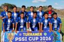 Skuad Wae Sambi FC pada laga perdana Grup E Open Turnamen PSSI Cup II Manggarai Barat, Senin (10/8/2026) sore. Foto Rino/GBRNews.id