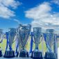 Trofi kejuaraan PSSI Cup II Manggarai Barat 2026. Foto Rino/GBRNews.id