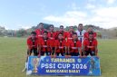 PSSI Cup II Manggarai Barat 2026 di Stadion Komodo, Labuan Bajo, Selasa (11/8/2026) sore. Starting XI: Edo Muga (88), Fandy Loke (3), Alvin Lewa (21), Riston Ngange (14), Askon Nika (4), Arjun Wedo (16), Crespo Hale (25), Aldon Lalu (15), Ebinth Toi (10), dan Kim Raja (18). Foto: Rino/GBRNews.id