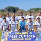Skuad Kobar FC pada Open Turnamen PSSI Cup II Manggarai Barat 2026
